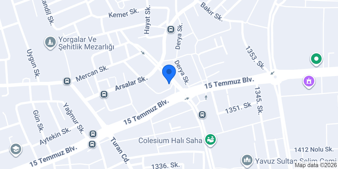 Defne Gurme Et konumu