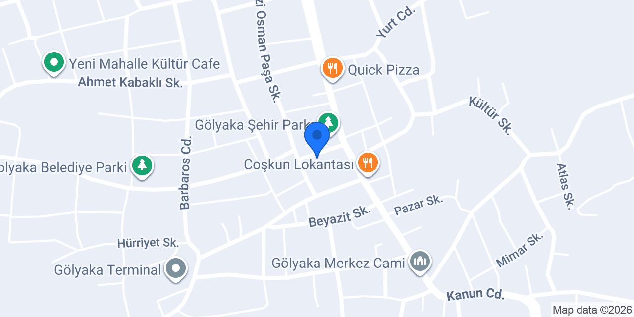 Aydınlar Elektirik Gölyaka konumu