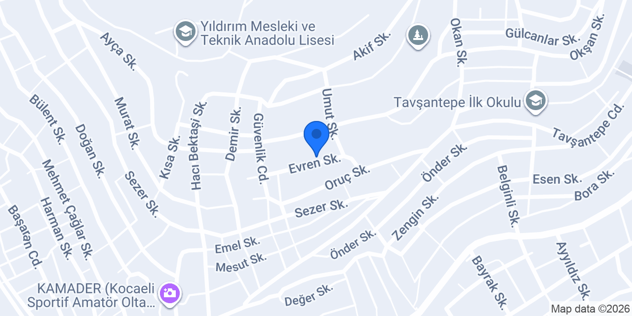 BOZKALEDAĞ İNŞAAT konumu