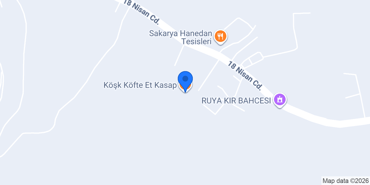 Köşk Köfte Et Kasap konumu