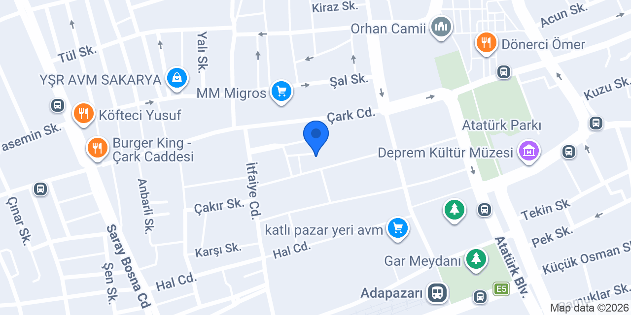 Matruzdeniz konumu