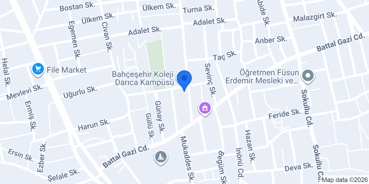 Darıca döner konumu
