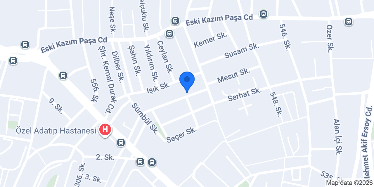 Sakarya Serdivan Özel Bambu Kreş ve Gündüz Bakım Evi & Serdivan En İyi Anaokulu konumu