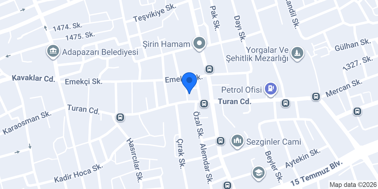 Günkaya Elektrik konumu