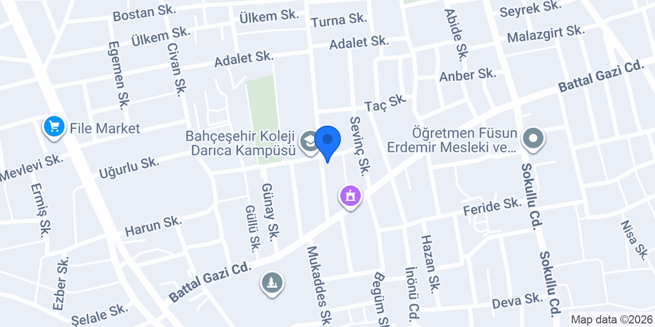MS oto lastik konumu