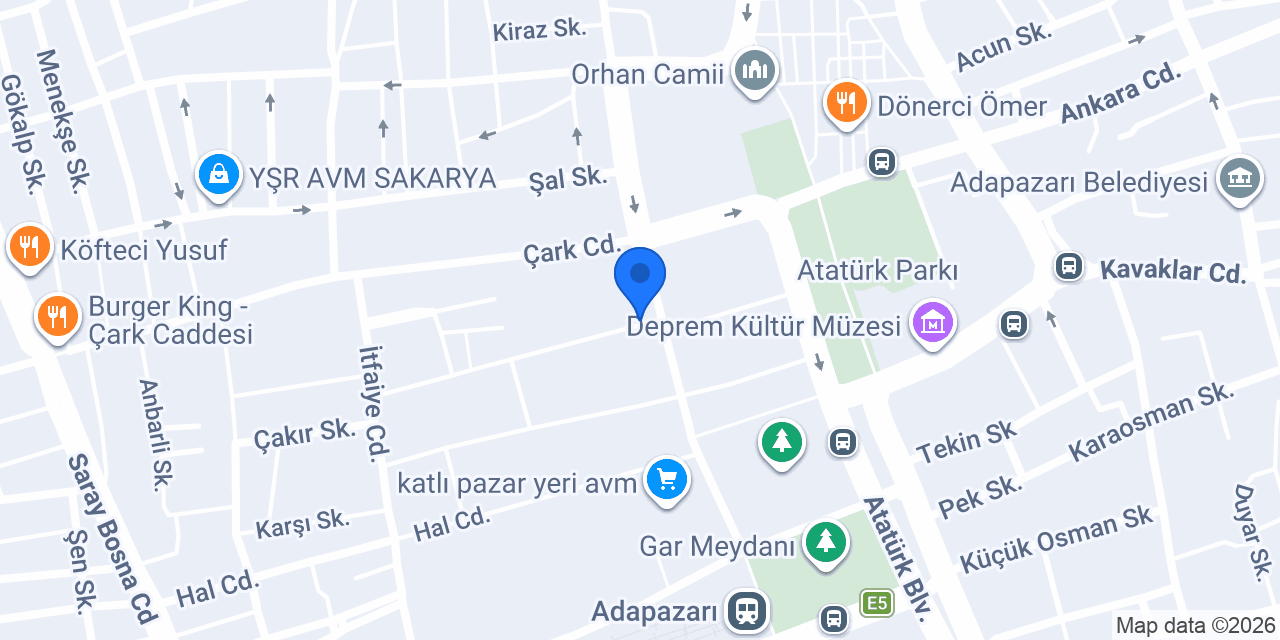 AmericanLIFE Sakarya konumu