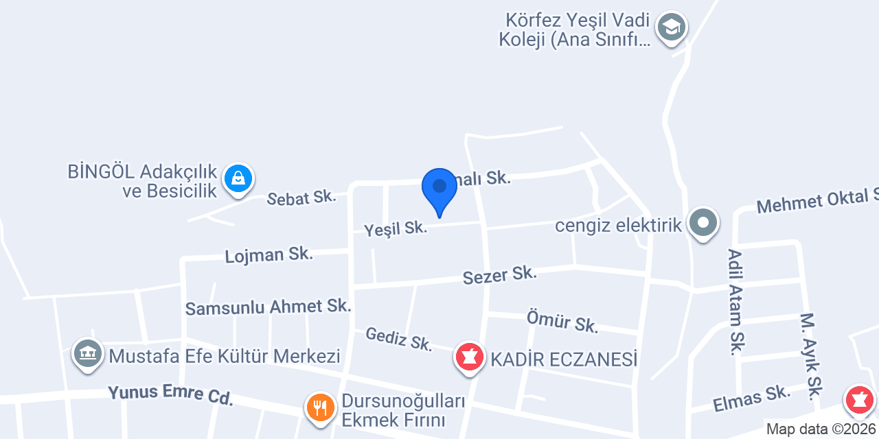 Kocaeli Pimapen Tamircisi konumu