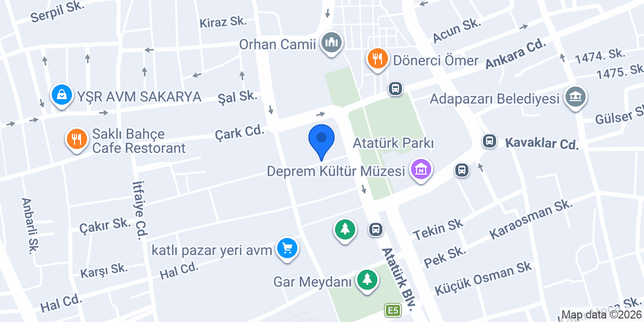 Ergül Emlak konumu