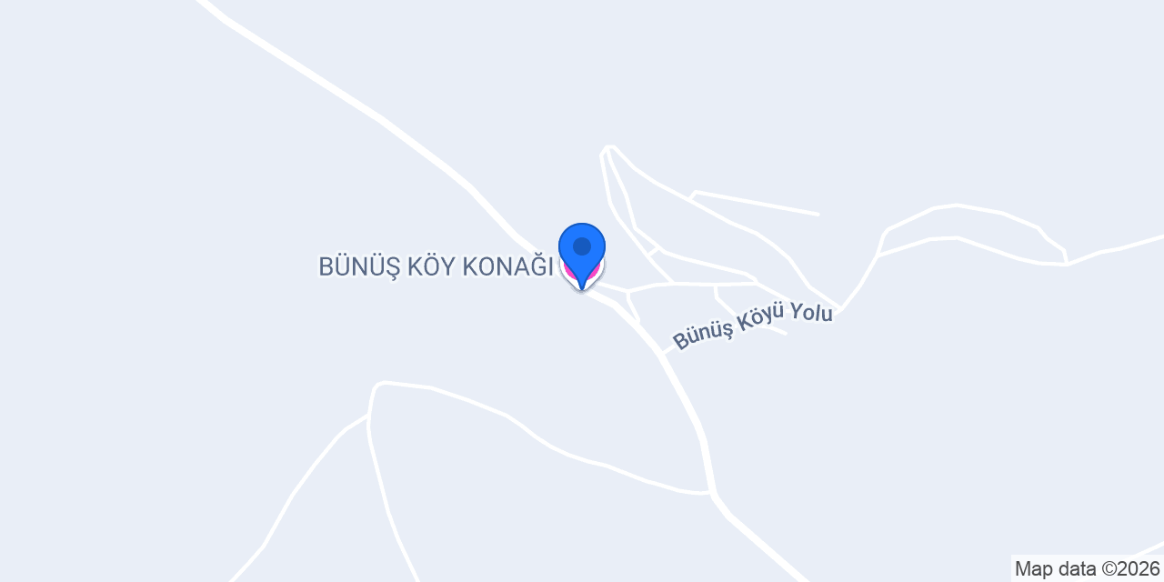 BÜNÜŞ KÖY KONAĞI konumu