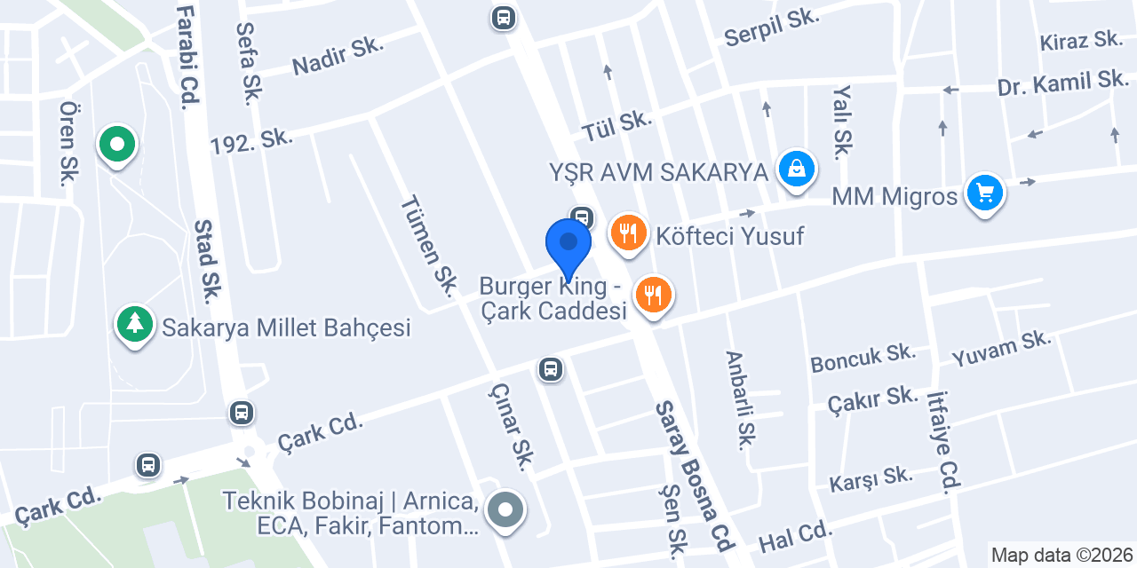 Nuri Bayar Ortaokulu konumu