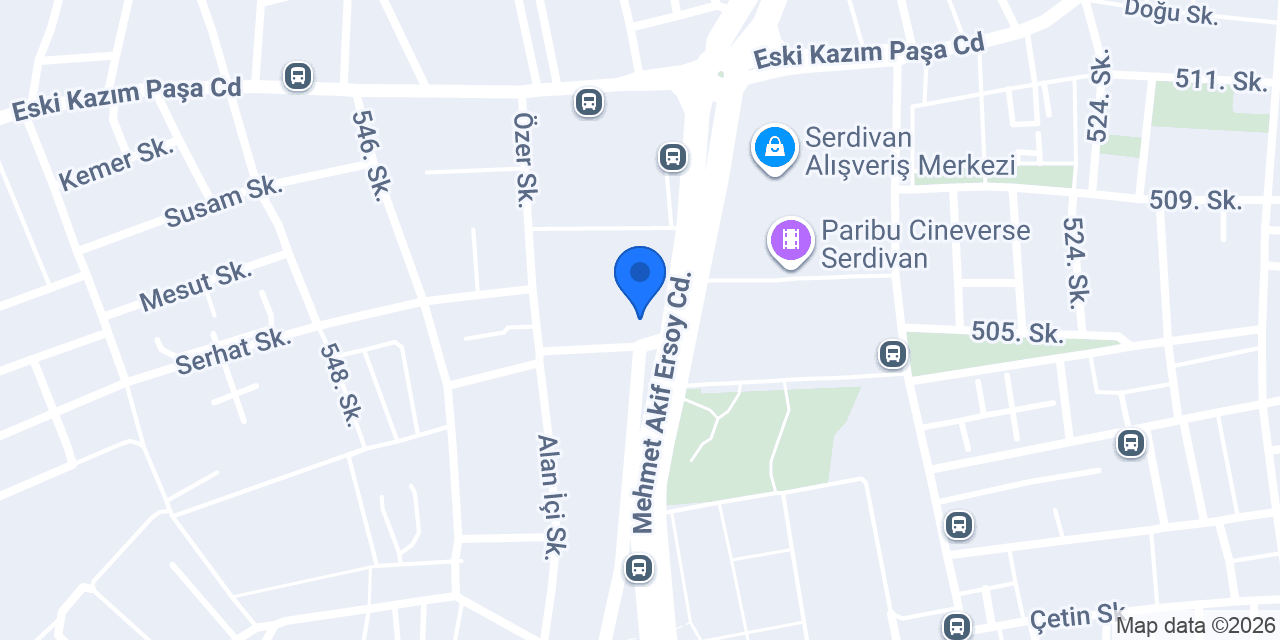 MAZLUM ÇİKOLATA Serdivan konumu