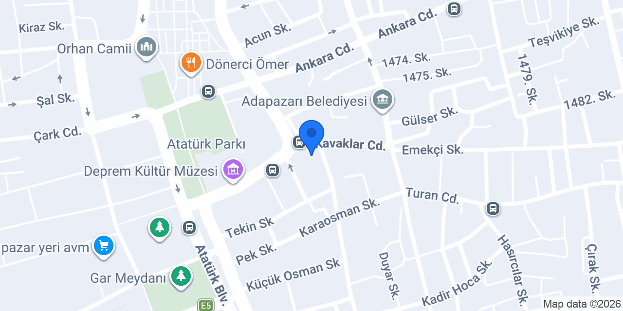 Reydalturizm SAKARYA konumu
