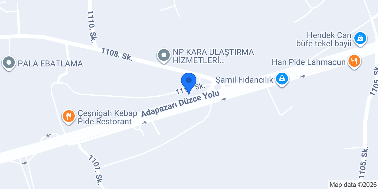 Hmt Çelik Prefabrik Yapı konumu