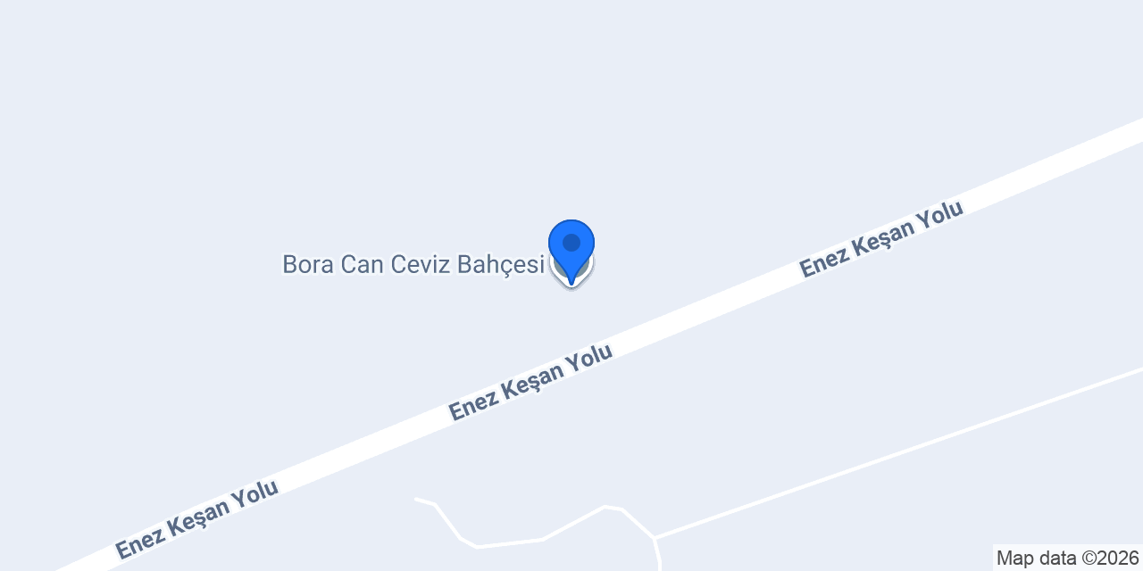 Bora Can Ceviz Bahçesi konumu