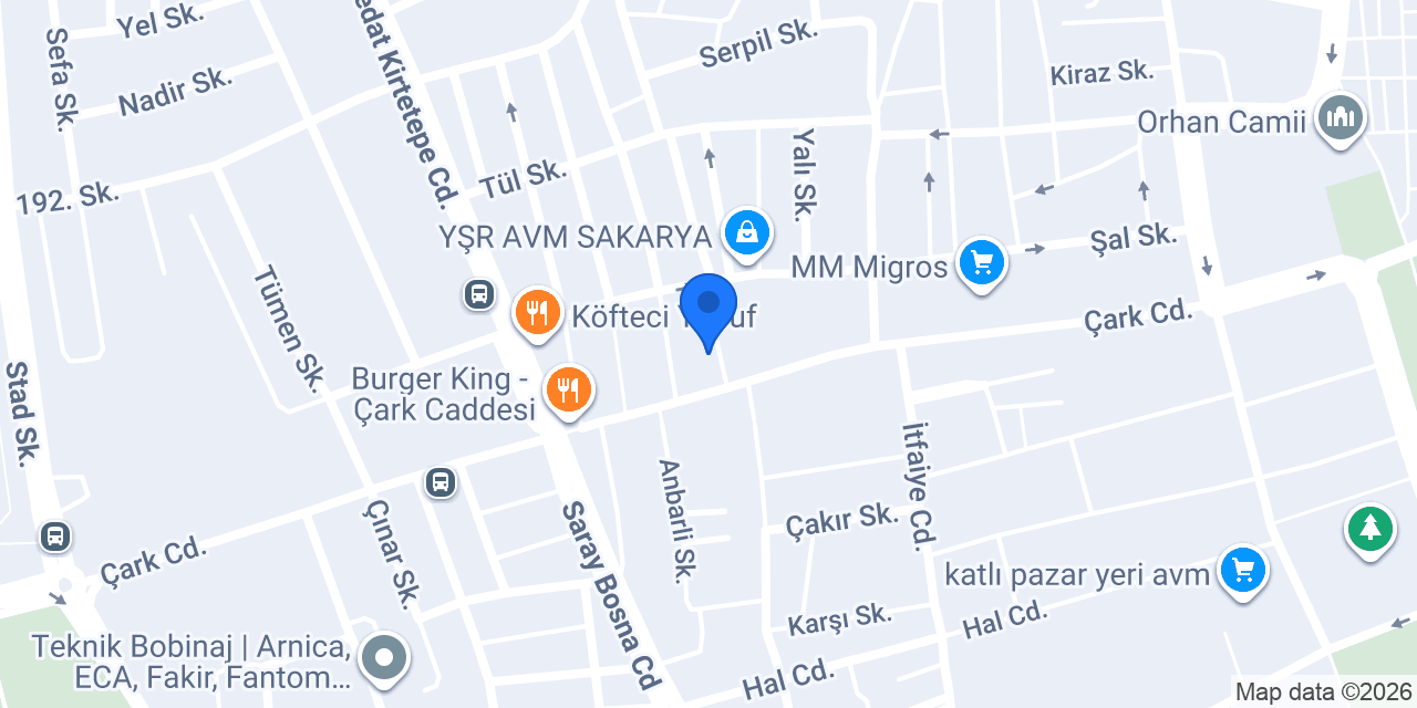 Atalay Coffee & Bakery konumu