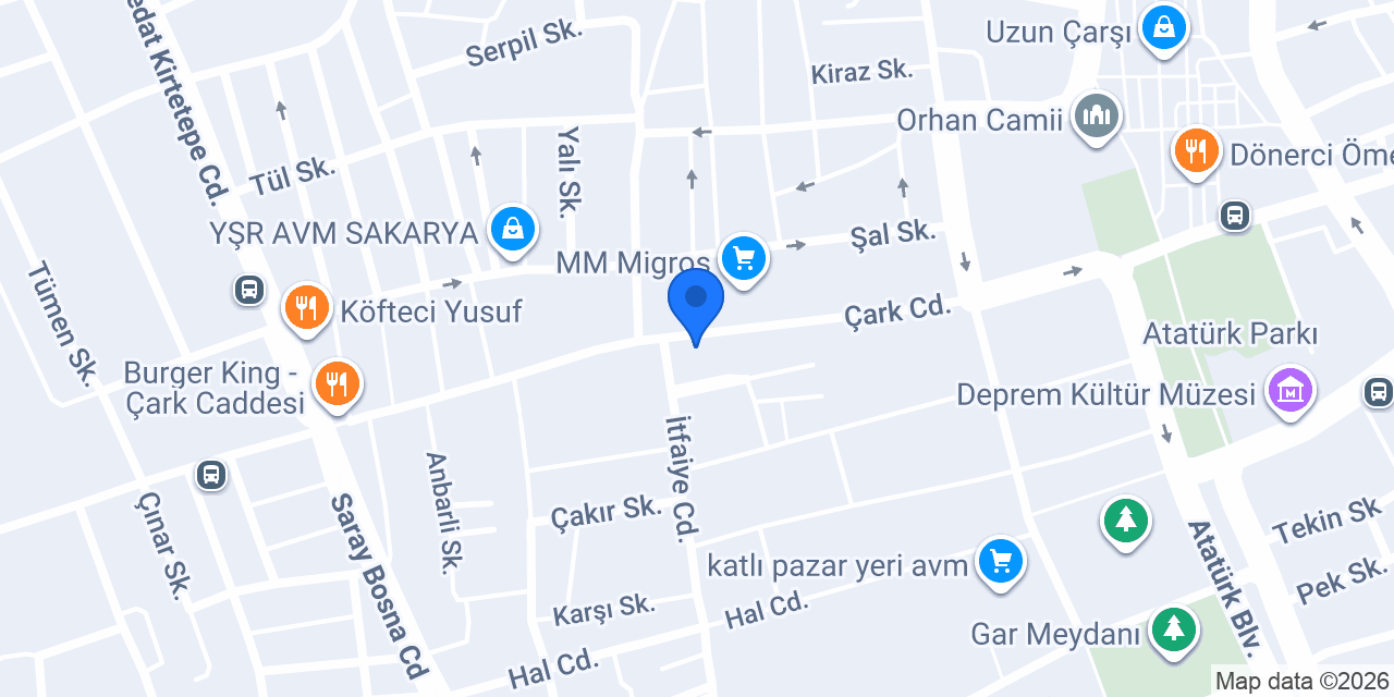 İhya - Çark Caddesi konumu