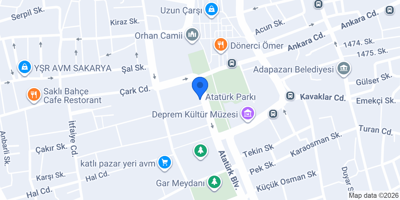 Ekol Kitabevi konumu