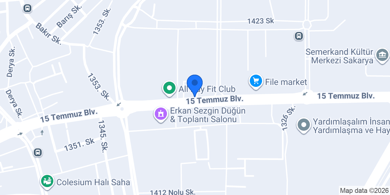 Petrol Ofisi konumu