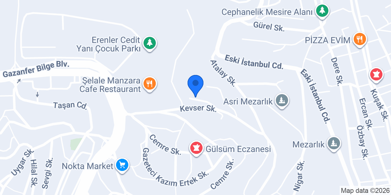 Kocaeli Web Tasarım konumu