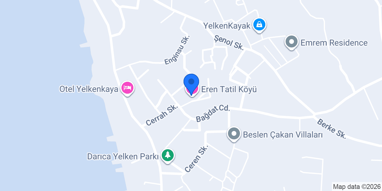 Eren Tatil Köyü konumu