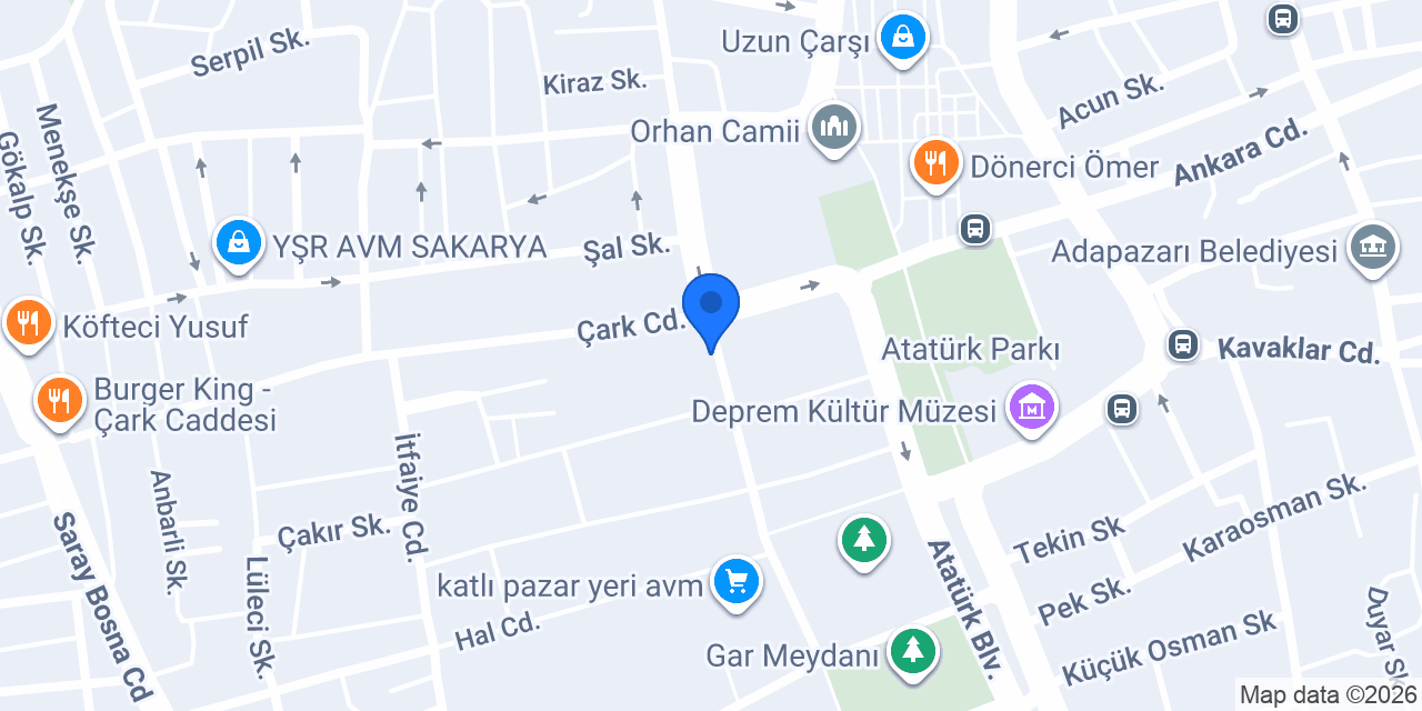 Umay Oyuncak konumu