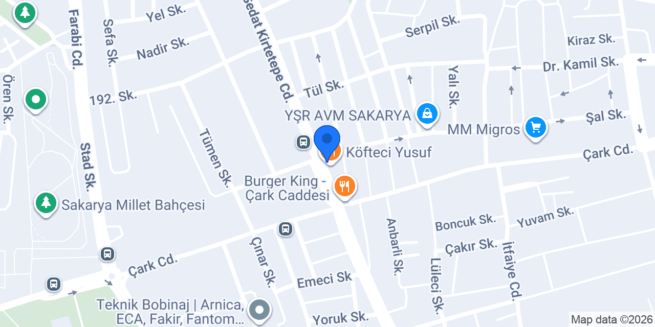 Uluçlar Tur konumu