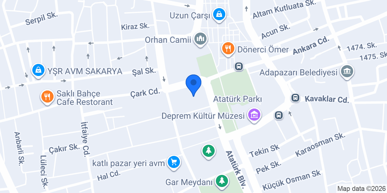Irmak Bijuteri konumu