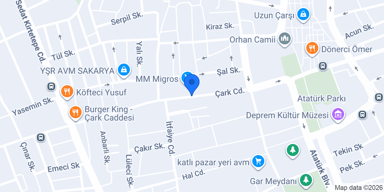 OADAMMODA ADAPAZARI konumu