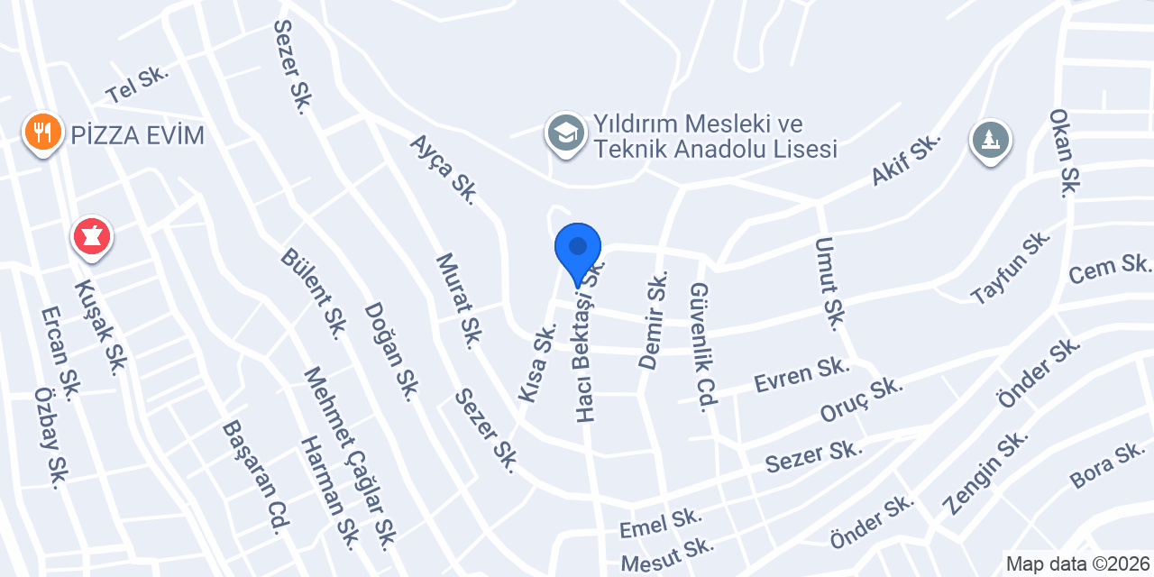 Bereket Tekel Büfe konumu