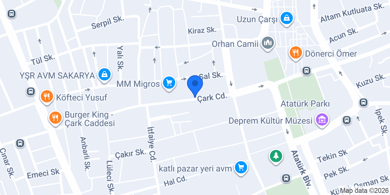 Asuman Moda Evi konumu