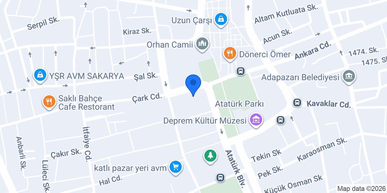 Mesa Ayakkabı konumu