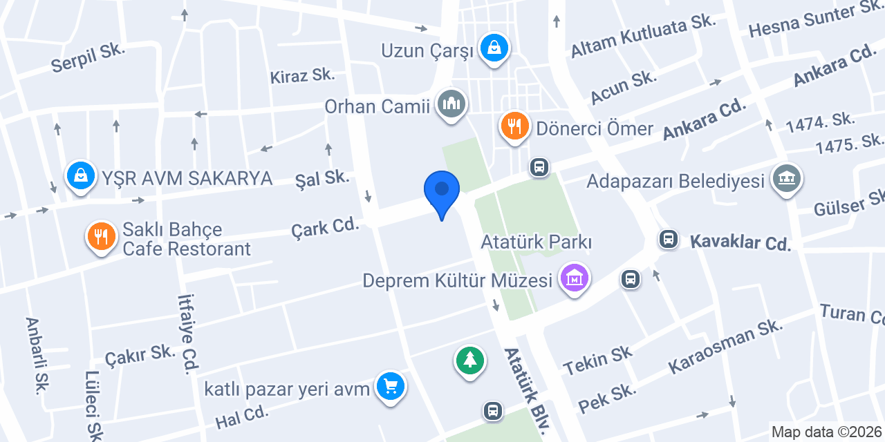 Altın Düğme konumu
