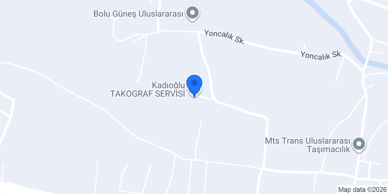 Kadıoğlu TAKOGRAF SERVİSİ konumu