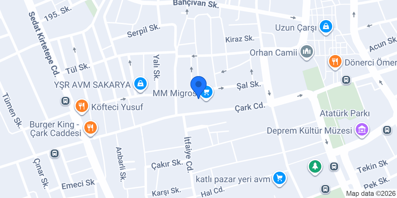CAFE İTHAKİ konumu