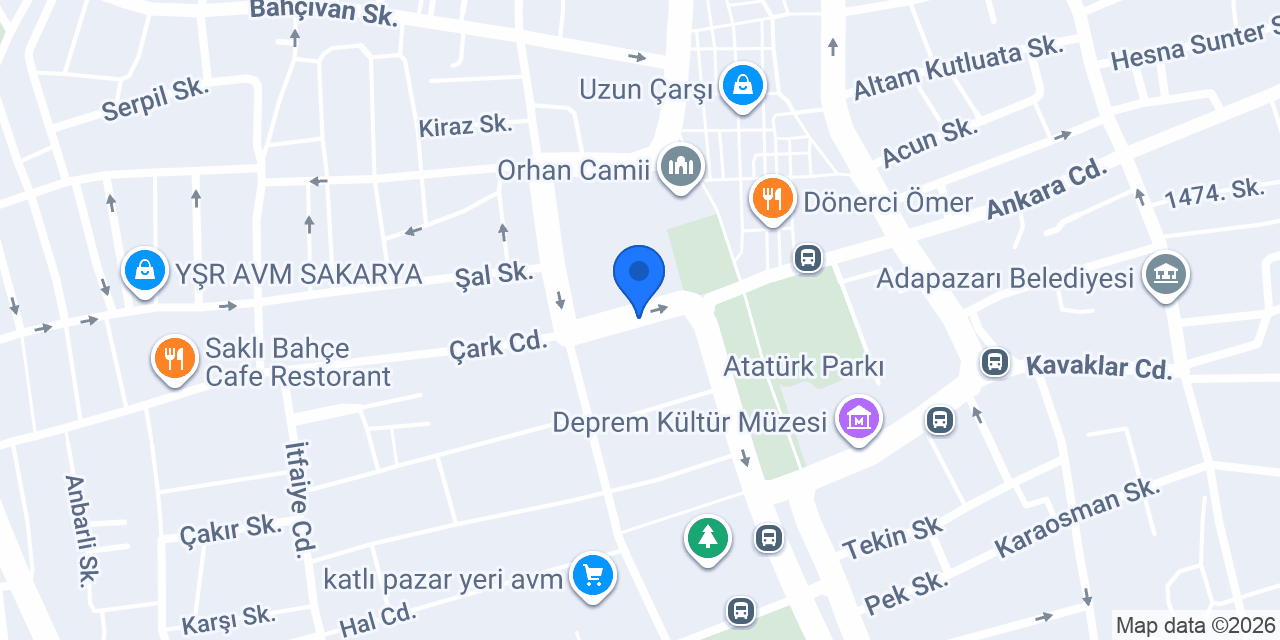 Asil Gold Sakarya konumu
