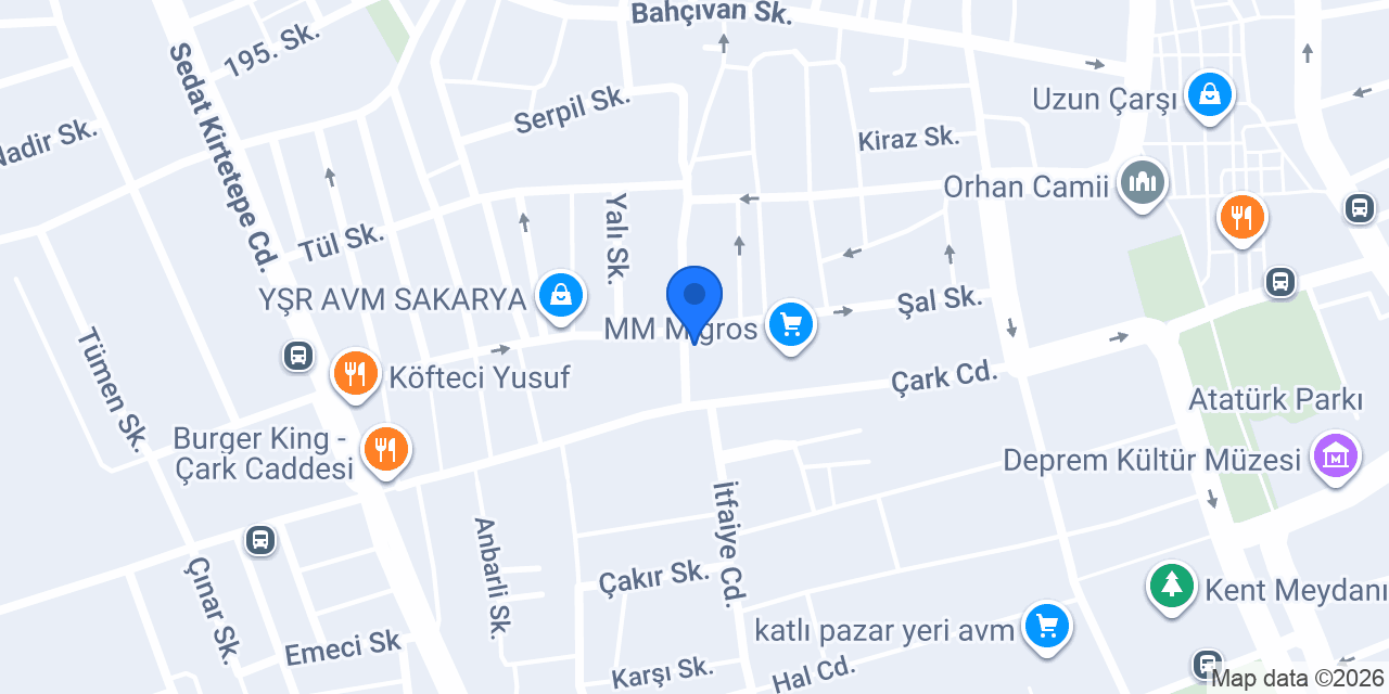 Şerefiye Pilavcısı konumu