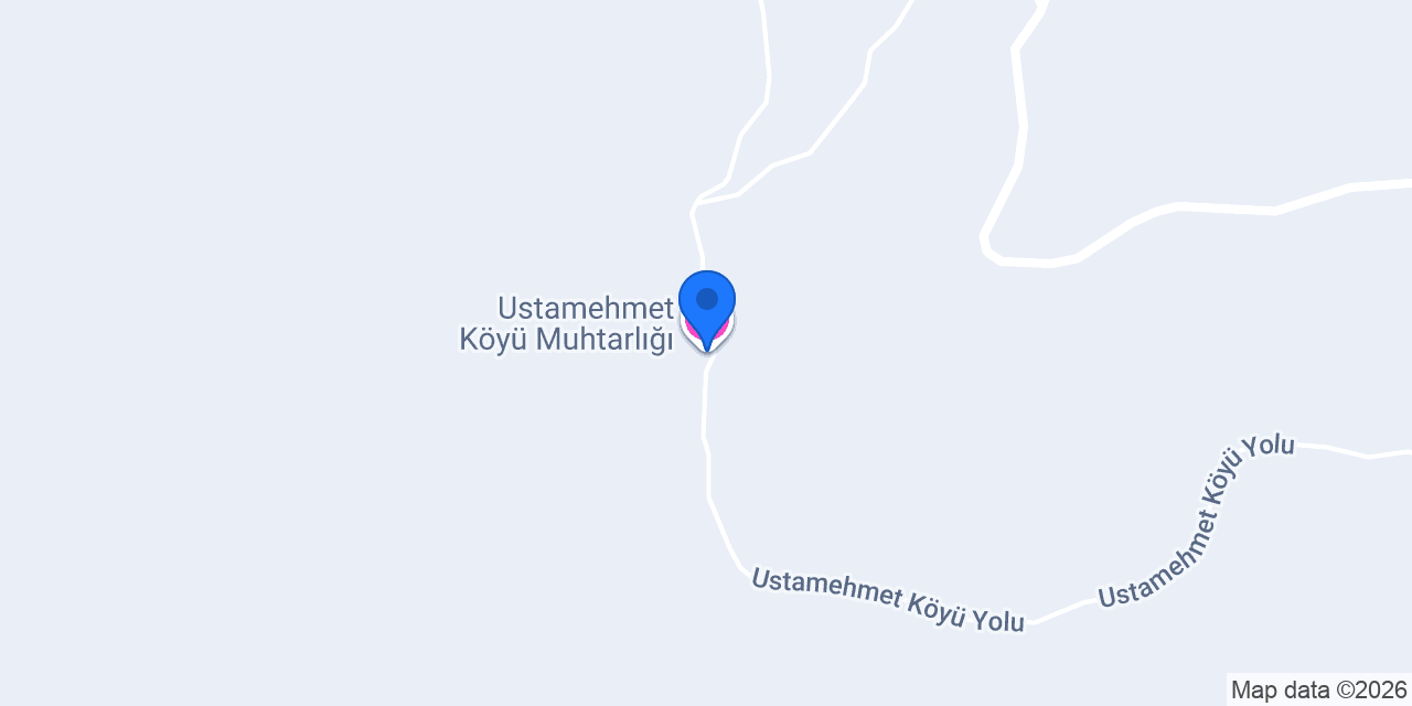 Ustamehmet Köyü Muhtarlığı konumu