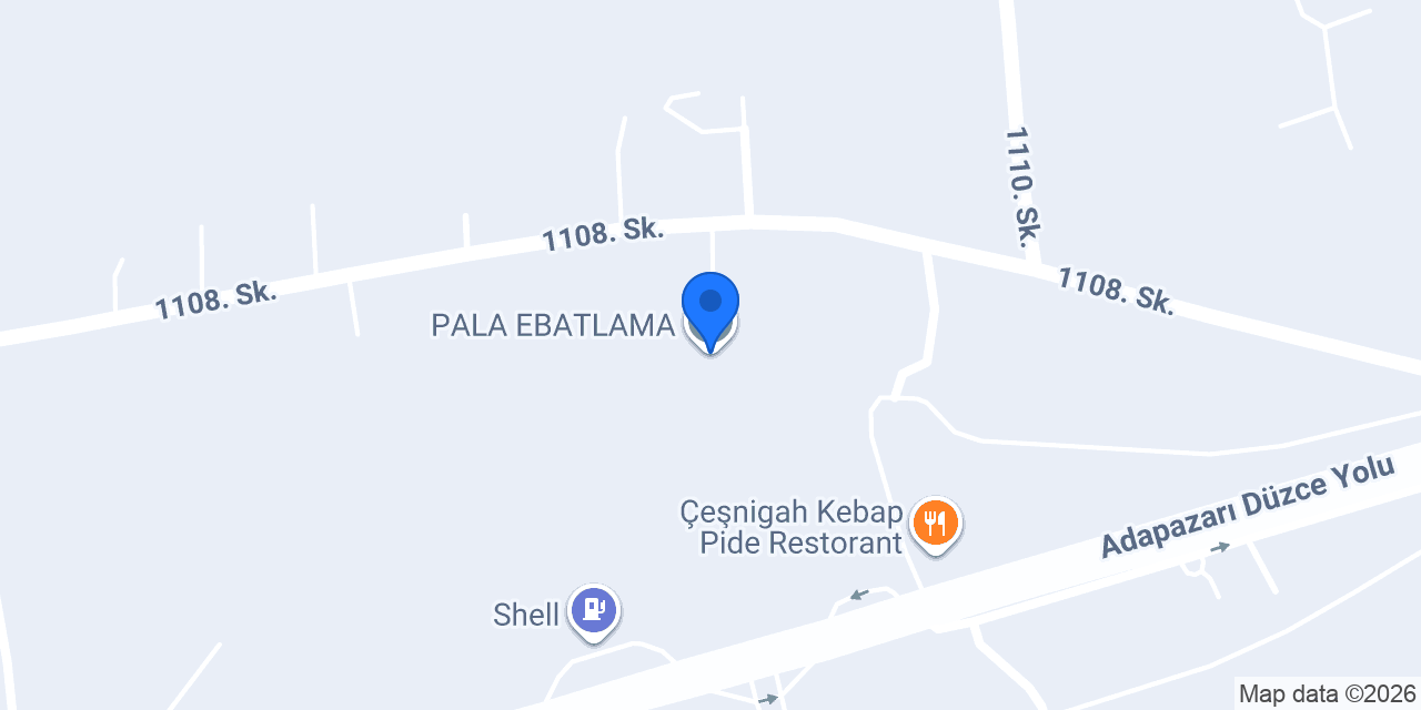 PALA EBATLAMA konumu