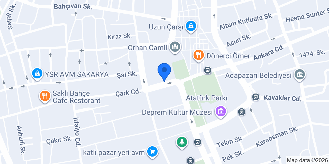 Av. Gürkan Yüksel Hukuk Bürosu konumu