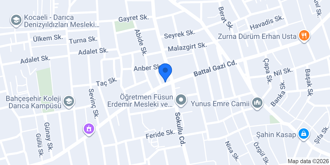 Miraç Oto konumu