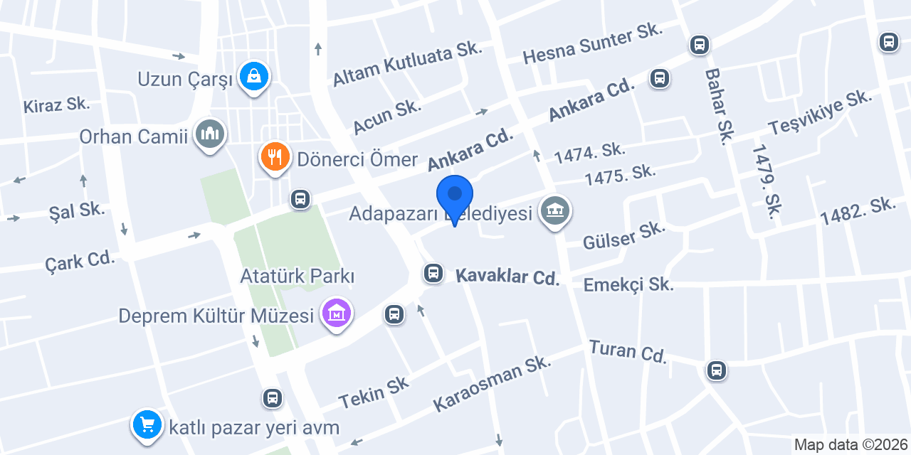 Arif Pırıldar - Pırıldar Sigorta Acenteliği konumu