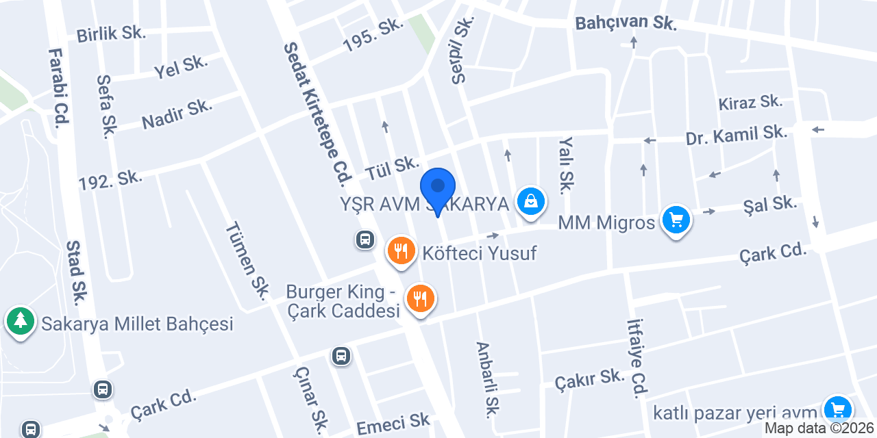 ÇARK VETERİNER KLİNİĞİ konumu