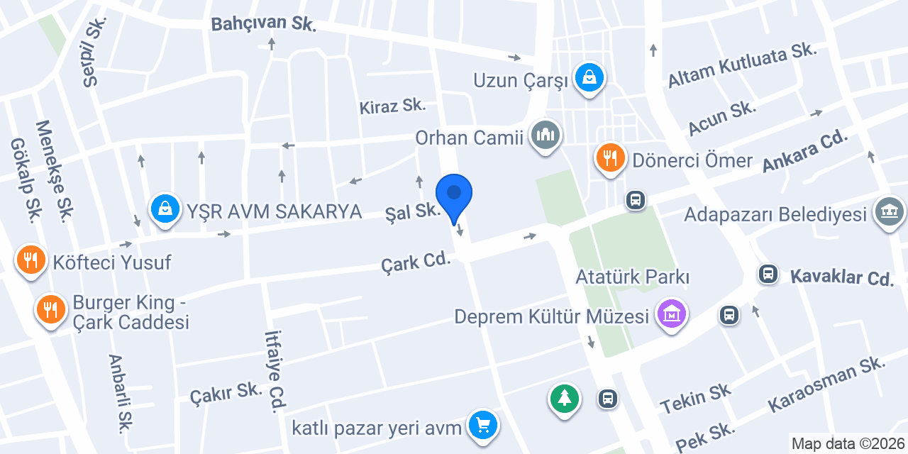 Özel Sem Sürücü Kursu konumu