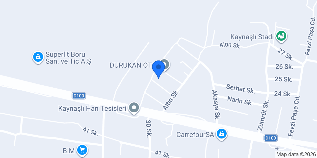 Samet Oto Özel Servis konumu