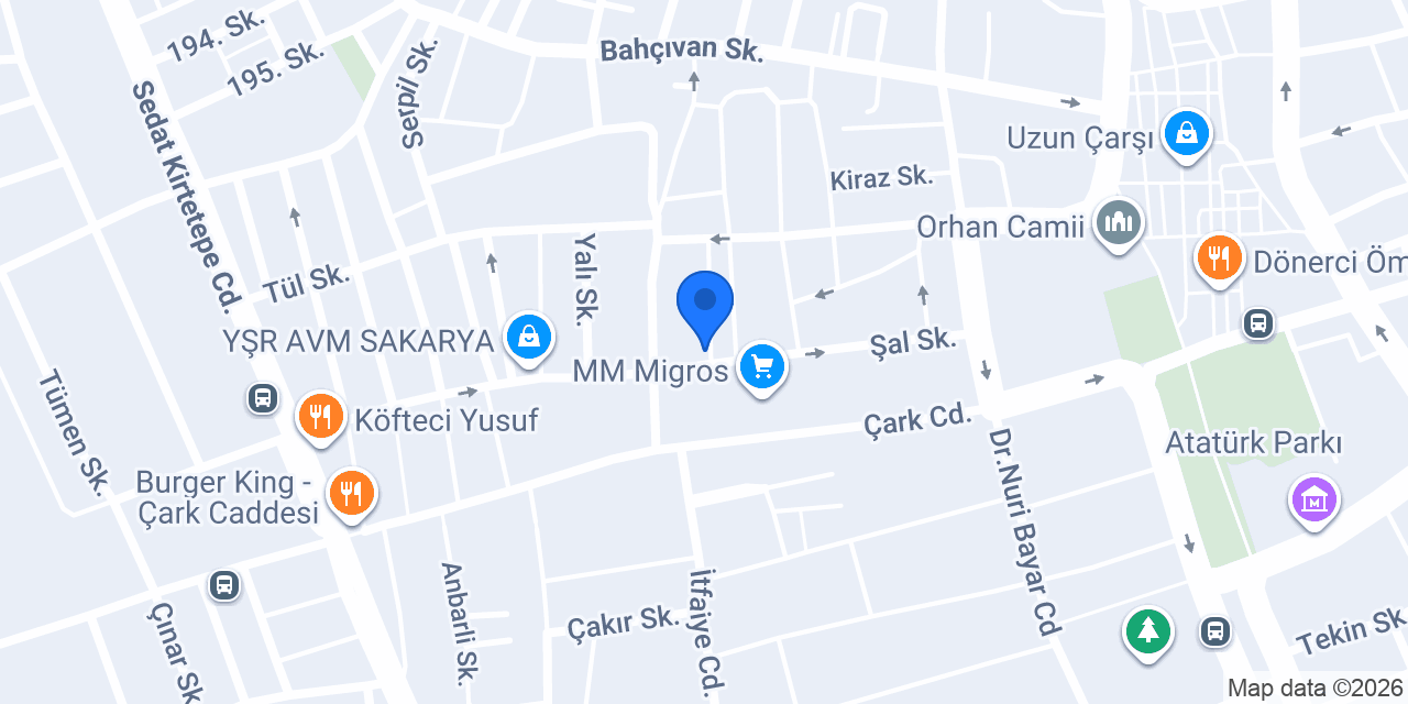 Sefa Akvaryum konumu