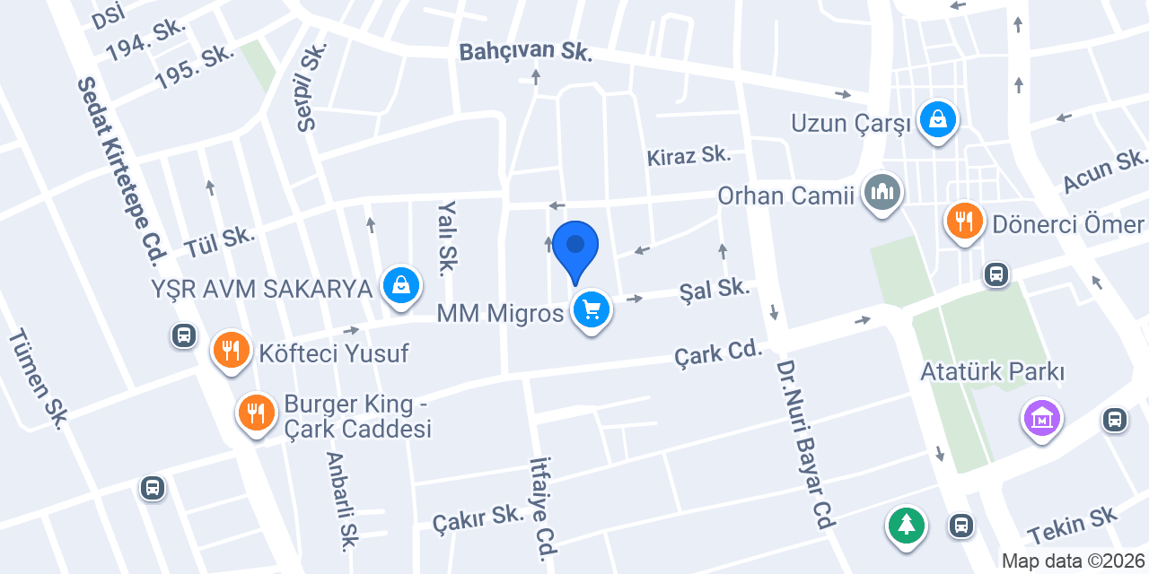 Uray Sanat Tiyatro konumu