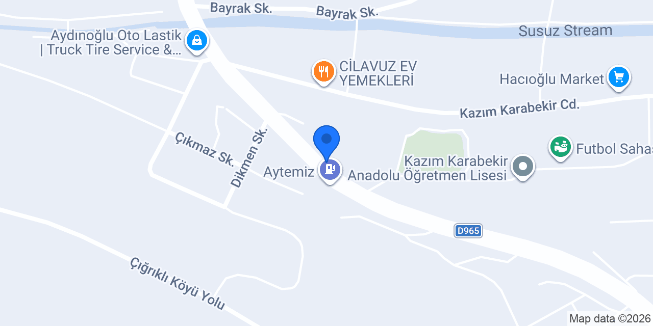 KARAMAN UNLU MAMÜLLERİ & MARKET konumu