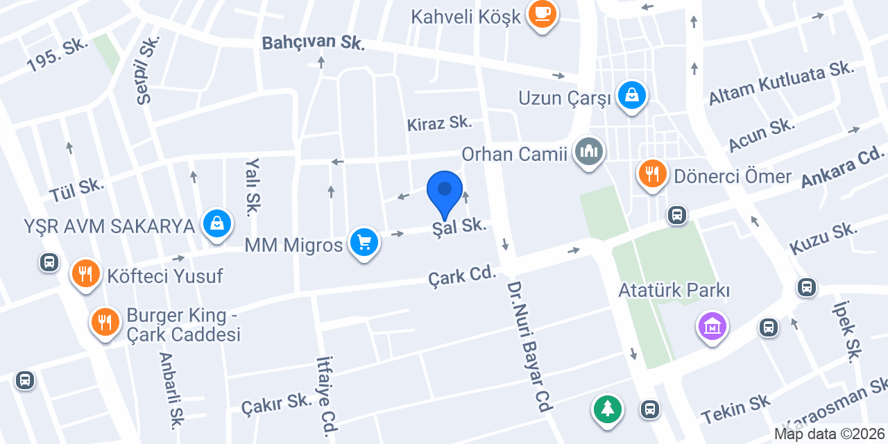 Ada Elite Turizm (Etstur) konumu