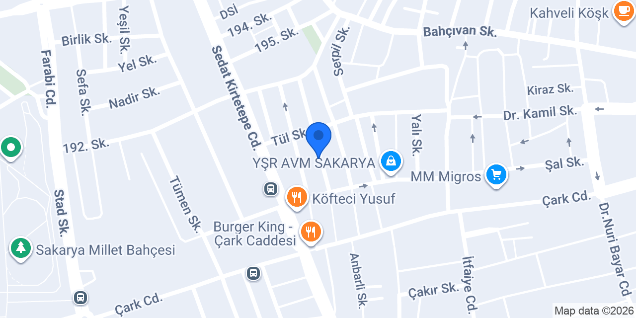 Van Gogh Sanat Atölyesi konumu