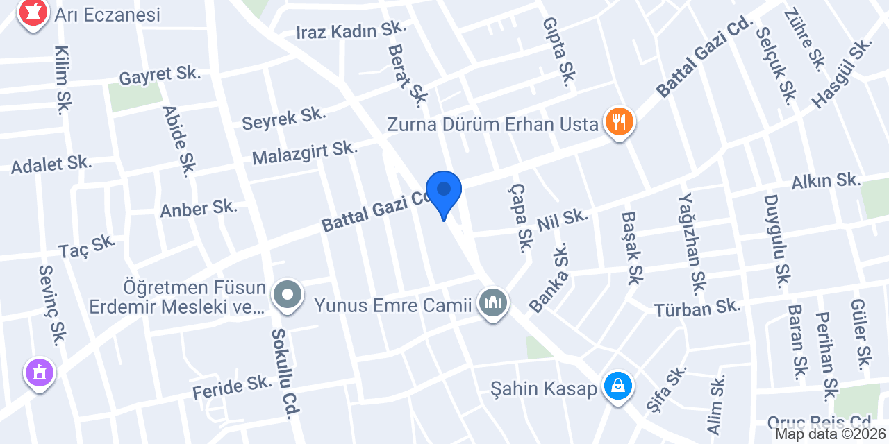 Mustafa Metal konumu